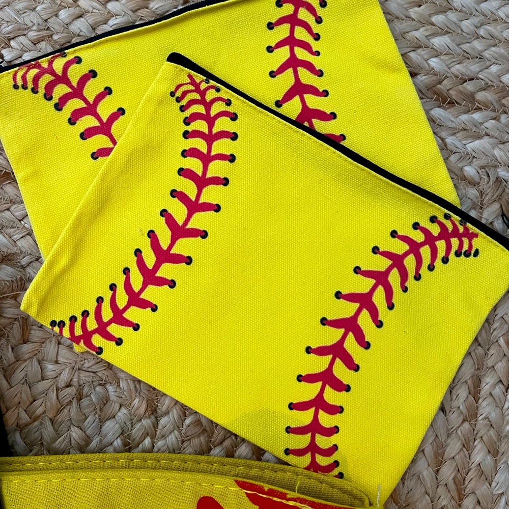 Fast Pitch Softball bag softball pouch set Summer Sports Ballgame bag Baseball - Picture 3 of 13